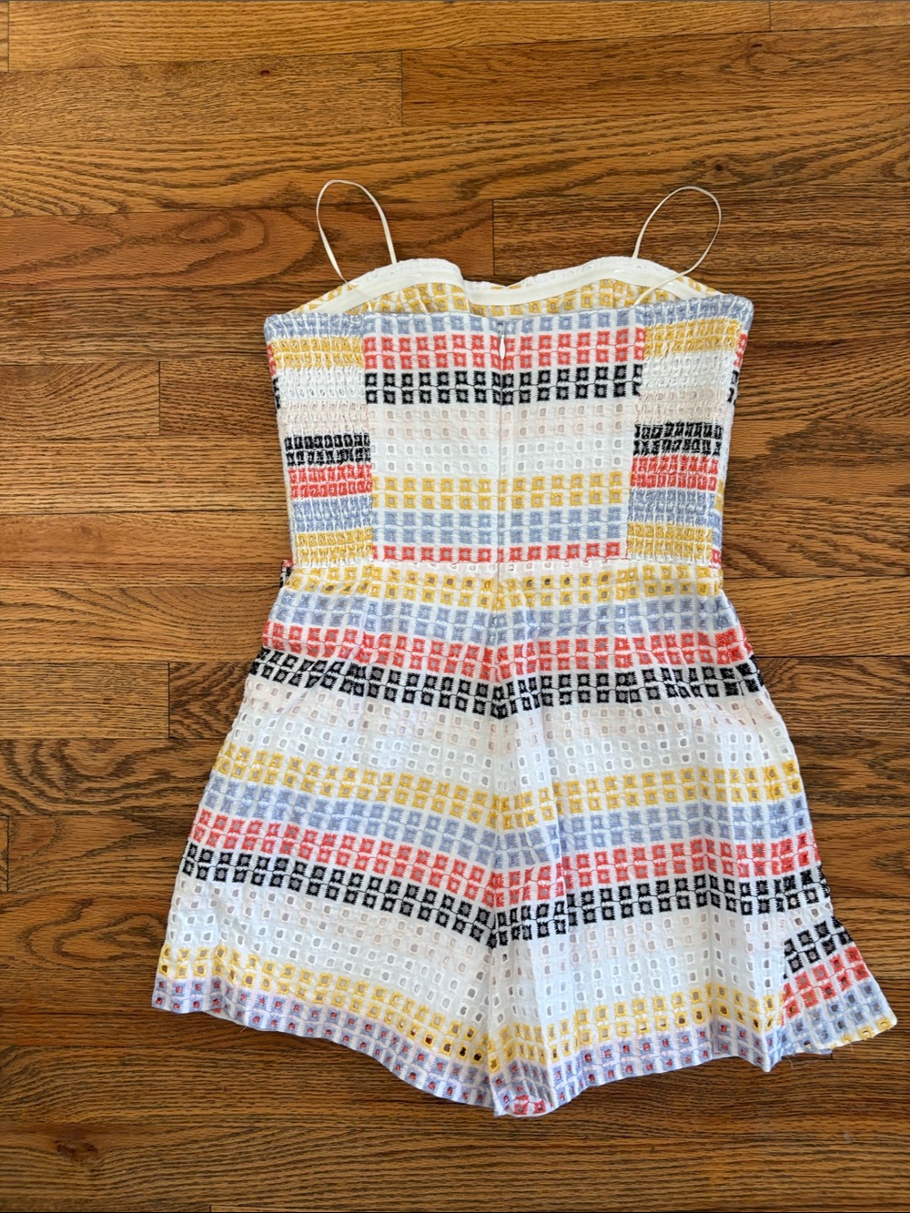 AMANDA UPRICHARD Trisha Neopolitan Stripe Eyelet S - Picture 5 of 5